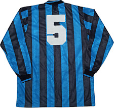 maglia inter match worn Umbro 1991 1992 FITGAR home shirt Sergio BATTISTINI usato  Roma