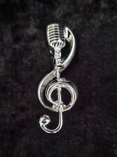 Treble clef microphone for sale  PUDSEY