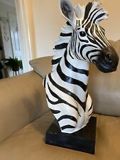 Scalpture statue zebra for sale  WESTCLIFF-ON-SEA