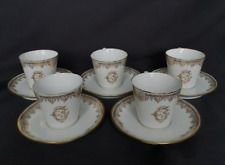 Tasses café porcelaine d'occasion  Châteaudun