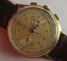 Relógio de pulso masculino Oriental Big Chronograph folheado a ouro caixa cal. Valjoux comprar usado  Enviando para Brazil