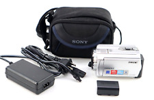 Filmadora Digital Sony DCR-SR68 Handycam Prata 80GB HDD Testada, usado comprar usado  Enviando para Brazil