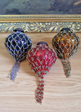 large glass baubles for sale  WAKEFIELD