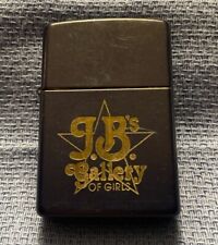 1999 zippo j.b for sale  Winder