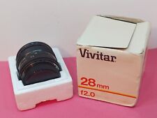 Vivitar 28mm f/2.0 Manual Focus Wide Angle Lens K mount Pentax #22843302 for sale  Shipping to South Africa