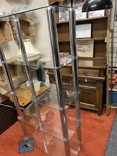 Glass chrome shelving for sale  WORCESTER