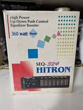 Hitron SEQ-324 Ecualizador de Coche Booster Hitron 360 Old School 7 Bandas Alta Potencia , usado segunda mano  Embacar hacia Mexico