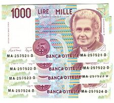 Banconote 1000 lire usato  Crespellano