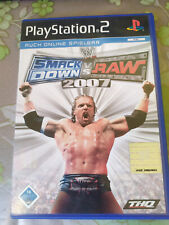 PS2 Sony Playstation 2 WWE SmackDown vs Raw 2007 completo, usado comprar usado  Enviando para Brazil