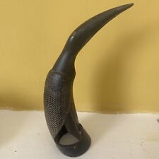 Carved horn stylised for sale  GLOUCESTER