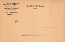 Chateauvillain carte publicita d'occasion  Rioz