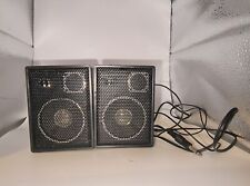 Vintage Portable Speakers AUX Black for sale  Shipping to South Africa