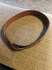 Vintage Bianchi #B3 38 Ranger Brown Leather Belt, used for sale  Shipping to South Africa