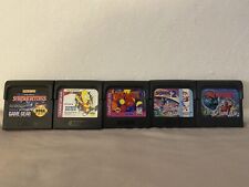 Sega Game Gear Lot Strider Returns Bart vs the World Bust-A-Move Sonic 2 Shinobi, used for sale  Shipping to South Africa