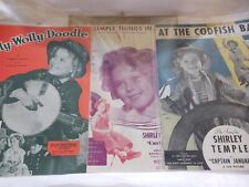 sheet music shirley temple for sale  Lancaster