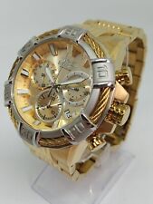 Invicta Bolt 25868 relógio masculino 51 mm cronógrafo de ouro aço inoxidável novo sem etiquetas comprar usado  Enviando para Brazil