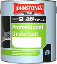 Johnstones Trade Professional Undercoat Paint - 1 LITRE - BRILLIANT WHITE - for sale  Shipping to South Africa