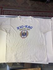 Camiseta Vintage Zig-Zag Paris Papers Fina 50/50 Circa 1970’s, usado comprar usado  Enviando para Brazil