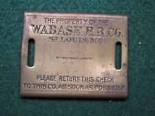 Wabash railroad company for sale  Lockport