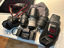 Canon 7D Bundle with 2 (almost 3) Lenses & Professional Flash - Great Condition for sale  Shipping to South Africa