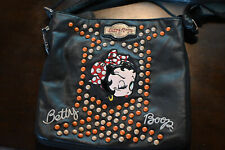 Usado, Bolsa de mão Betty Boop, preta com tachas. comprar usado  Enviando para Brazil