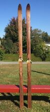 Vintage wooden skis for sale  Newport