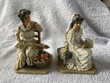 Silk lace figurines for sale  CHERTSEY