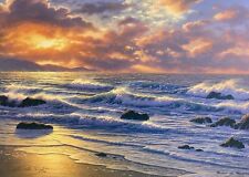 ocean sunset art framed for sale  San Diego
