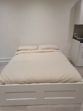 Ikea king bed for sale  LONDON