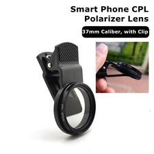 Filtro de clip de lente polarizador circular CPL 37 mm para teléfono inteligente cámara lente Acce segunda mano  Embacar hacia Argentina