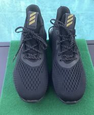 Zapatos para correr Adidas Alpha Bounce 1 para hombre talla EE. UU. 11.5 negros dorados GV8827, usado segunda mano  Embacar hacia Argentina