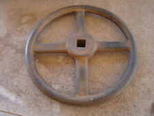 Antiga roda de manivela de ferro fundido 10” ~4 raios~Steampunk Canadá Industrial, usado comprar usado  Enviando para Brazil