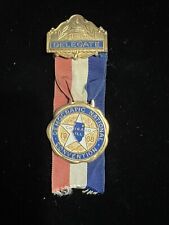 Usado, 1968 Convenção Nacional Democrata DELEGADO Distintivo Candidato -Herbert Humphrey comprar usado  Enviando para Brazil