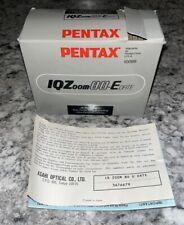 Cámara fotográfica lente Pentax IQZoom 80 ediciones 38-80 mm probada funcionando segunda mano  Embacar hacia Argentina