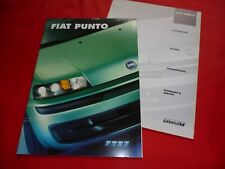 FIAT Punto S SX ELX HLX Sporting HGT Prospekt Brochure Depliant Folleto von 2001 comprar usado  Enviando para Brazil