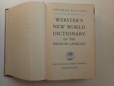 Webster new dictionary gebraucht kaufen  Kesseling
