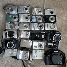 Lote de 24 Câmeras Canon/Nikon/Kodak/Sony/Olympus SOMENTE PARA PEÇAS/NÃO FUNCIONA comprar usado  Enviando para Brazil
