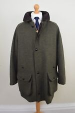 Vintage BARBOUR Derby Tweed Hunting Coat Size 46/56 Shooting XL/XXL Wax Wool for sale  Shipping to South Africa