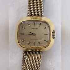 Usado, Relógio feminino vintage Tissue Stylist pulseira de malha tom dourado comprar usado  Enviando para Brazil