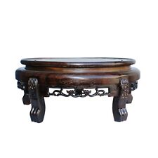 Cavalete de exibição 8,75" madeira marrom chinesa redondo suporte de mesa ws129D comprar usado  Enviando para Brazil