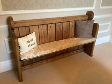 Settle pew bench for sale  HIGHBRIDGE