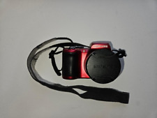 Samsung WB Series WB100-RED-16.2MP Smart Digital Camera 8GB Sd - Tested Works   for sale  Shipping to South Africa
