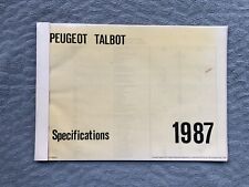 Peugeot talbot passenger for sale  Shipping to Ireland