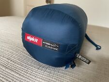 Alpkit Cloud Nine Rectangular Down Single Sleeping Bag, used for sale  Shipping to South Africa