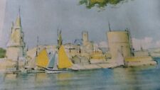 Lithographies couleurs signée d'occasion  La Rochelle