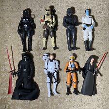 Star Wars Black Series: TIE Pilot Mtn Troop Elite Trooper Luke X-Wing Dark Rey+ comprar usado  Enviando para Brazil