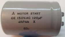 Capacitor de partida do motor CE 150VAC 120uF fabricado no Japão X 831 peça de reposição comprar usado  Enviando para Brazil