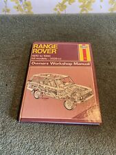 Haynes manual range for sale  STREET