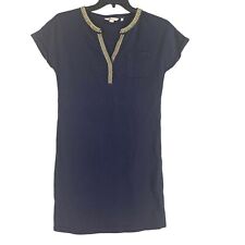 Vestido camiseta Boden feminino náutico tamanho 4 R algodão elástico azul dourado comprar usado  Enviando para Brazil