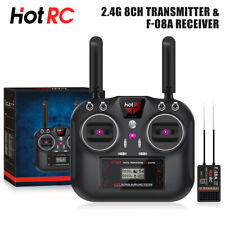 Usado, HotRC HT-8A 2.4GHz 8CH RC Sender PWM FHSS Empfänger Radio für RC Auto/Drohne comprar usado  Enviando para Brazil